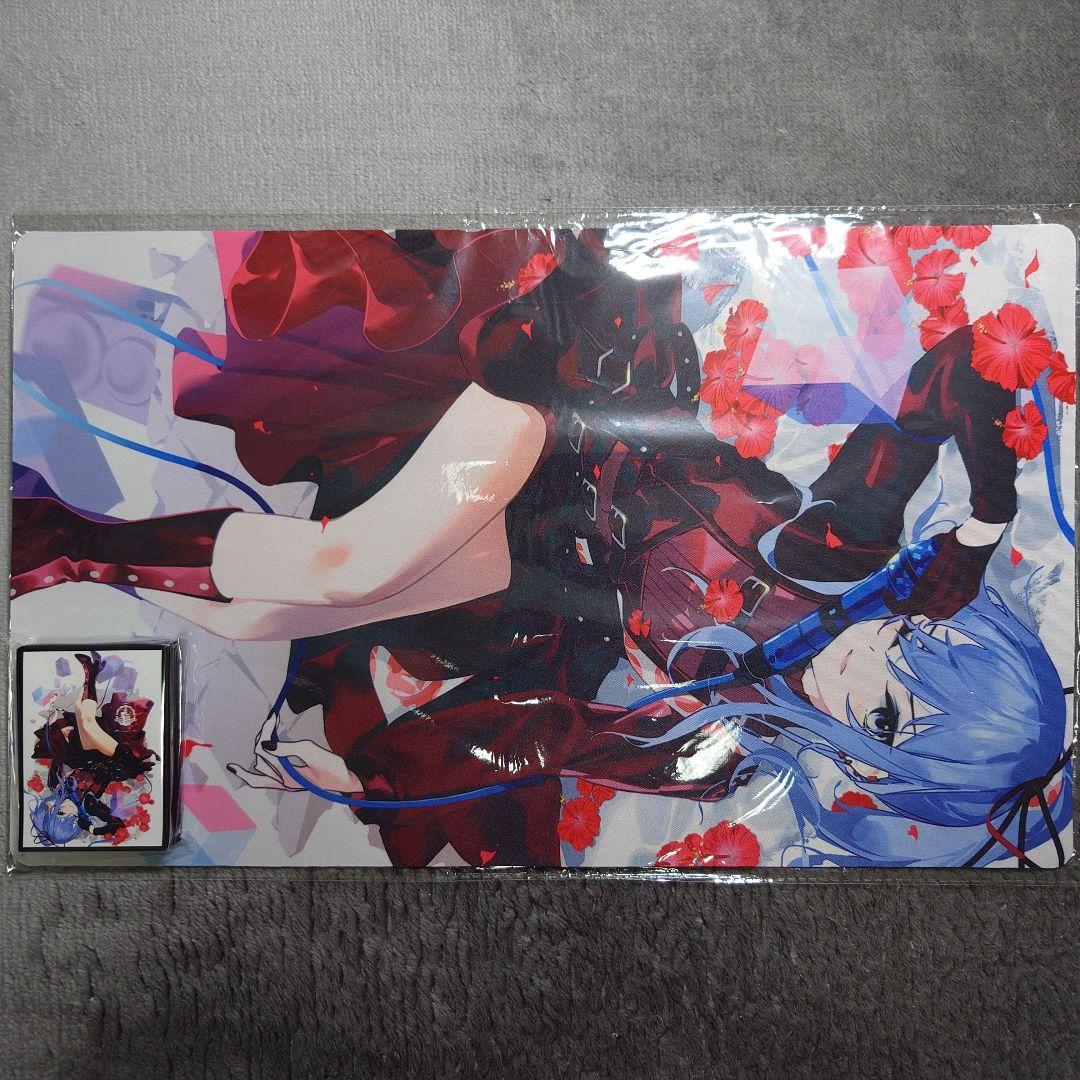 α1 ホロライブ ハイビスカス&マイク 星街すいせい スリーブ&プレイマット