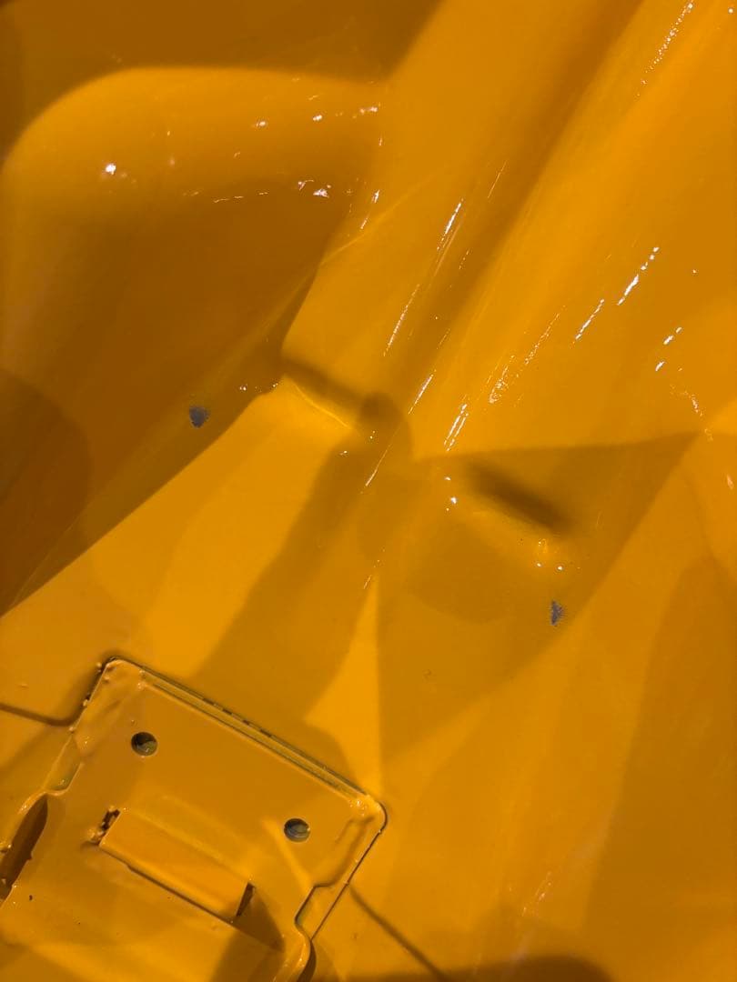 HONDA cb400f タンク イエロー