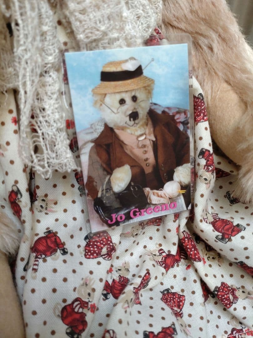 希少アンティークテディベアジョーグリーノ テディベアタイムス2冊付き