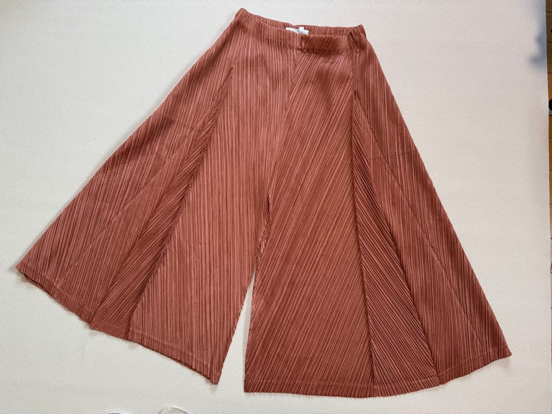 イッセイミヤケPLEATS PLEASEワイドパンツPP11-JF415サイズ4