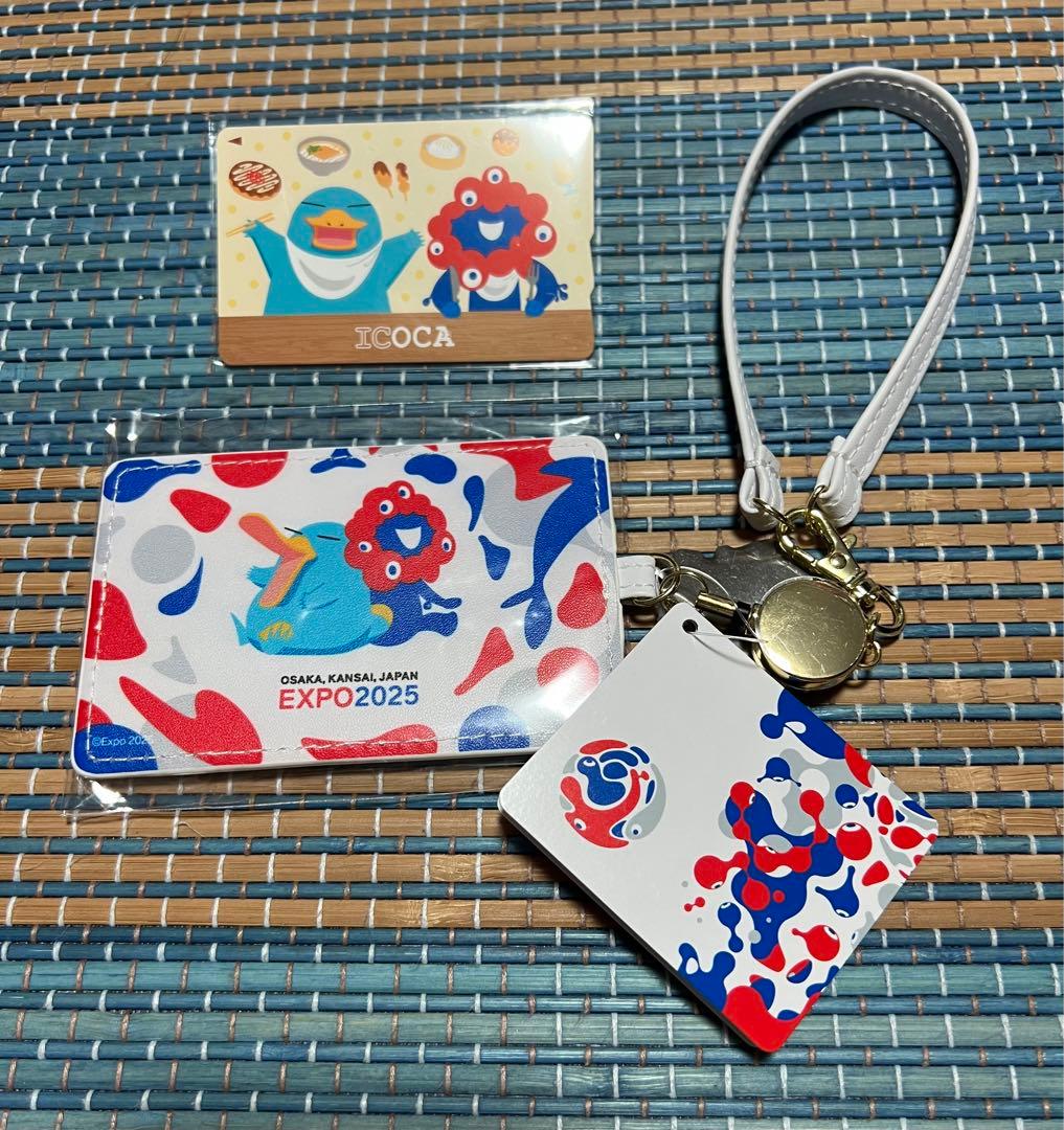 万博限定　ICOCA ミャクミャク　イコちゃん