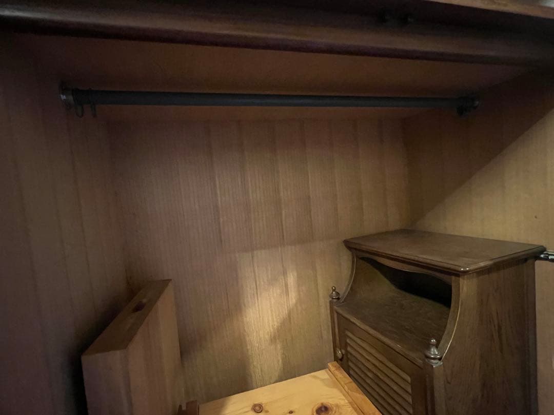 昭和レトロ　和洋箪笥　凄い杢　味のあるアンティーク　古材　最終赤字大処分！！