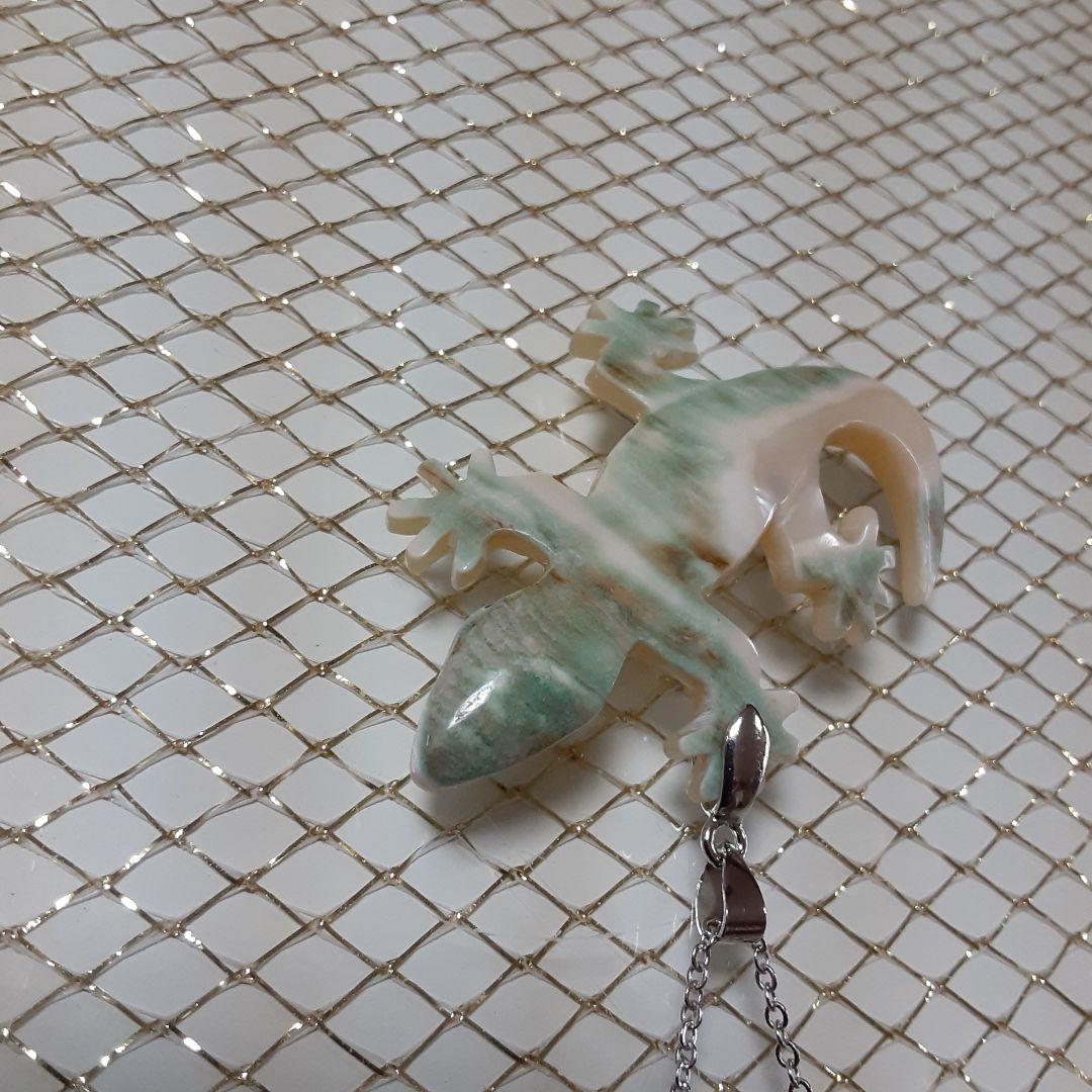 夜光貝　(ほたるガラスカフェ結様。)3点セット『ヤモリ/タツノオトシゴ/雫』