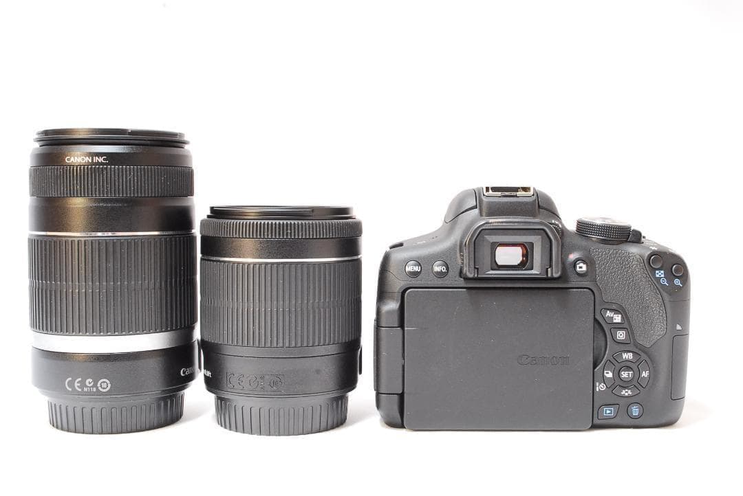 美品✨超高画質✨Canon EOS KissX8i✨ダブルレンズ Wi-Fi対応