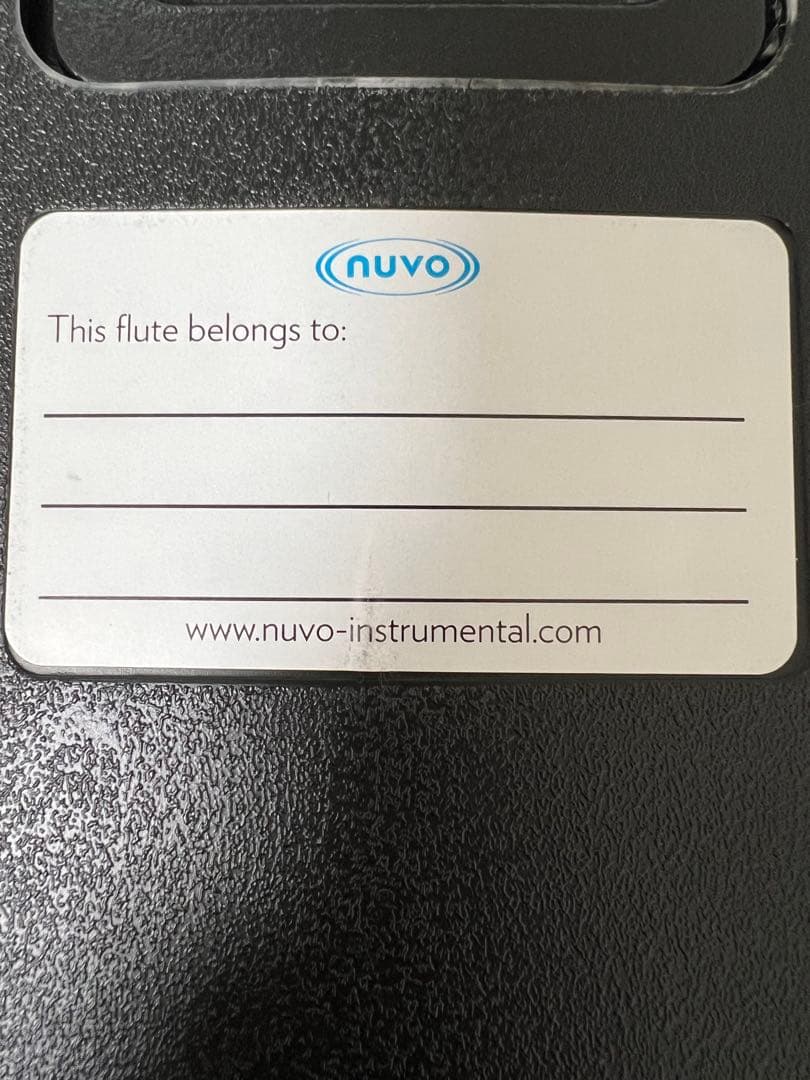 NUVO スチューデントフルート [専用セミハードケース付き]