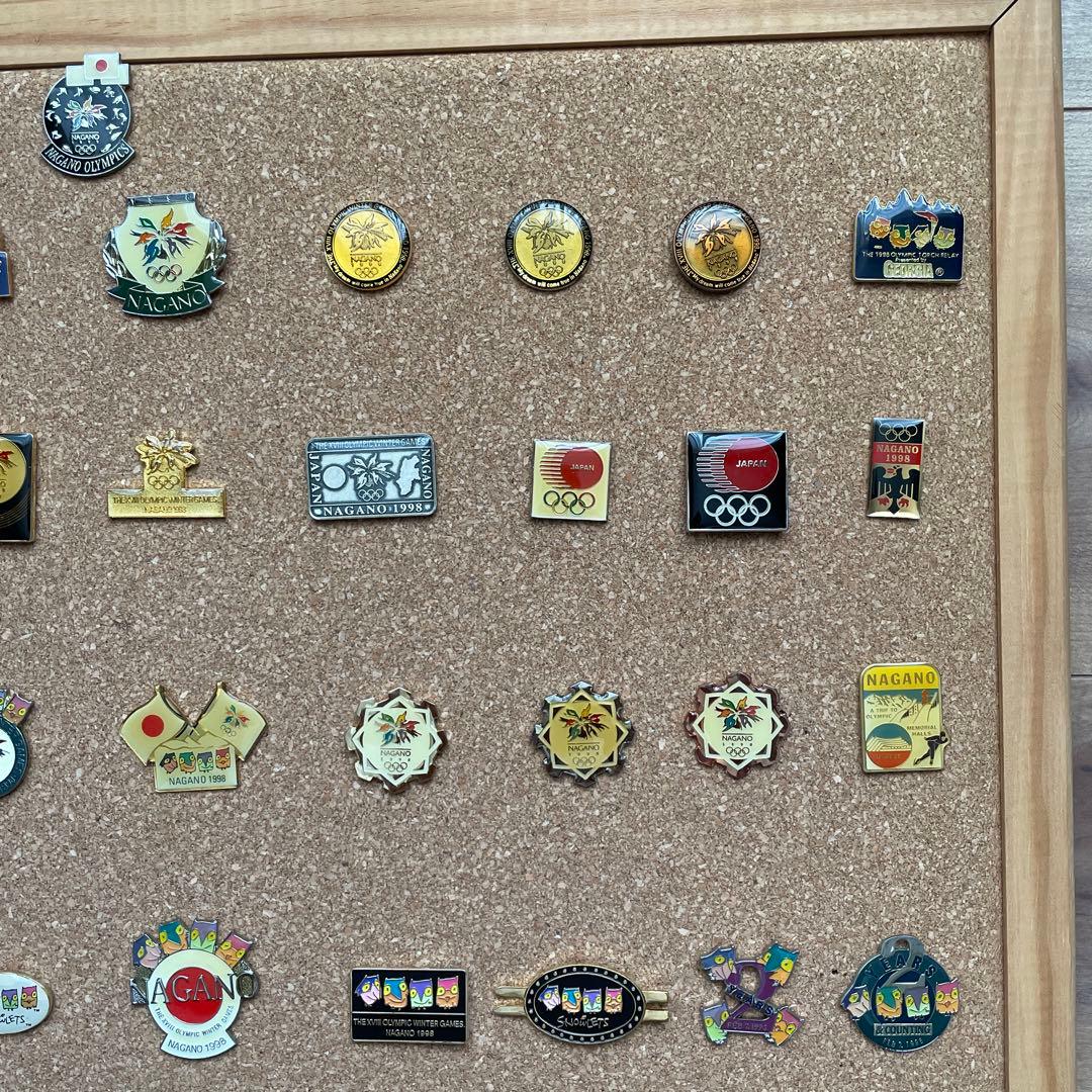 1998 長野オリンピック　限定ピンバッチ　77個