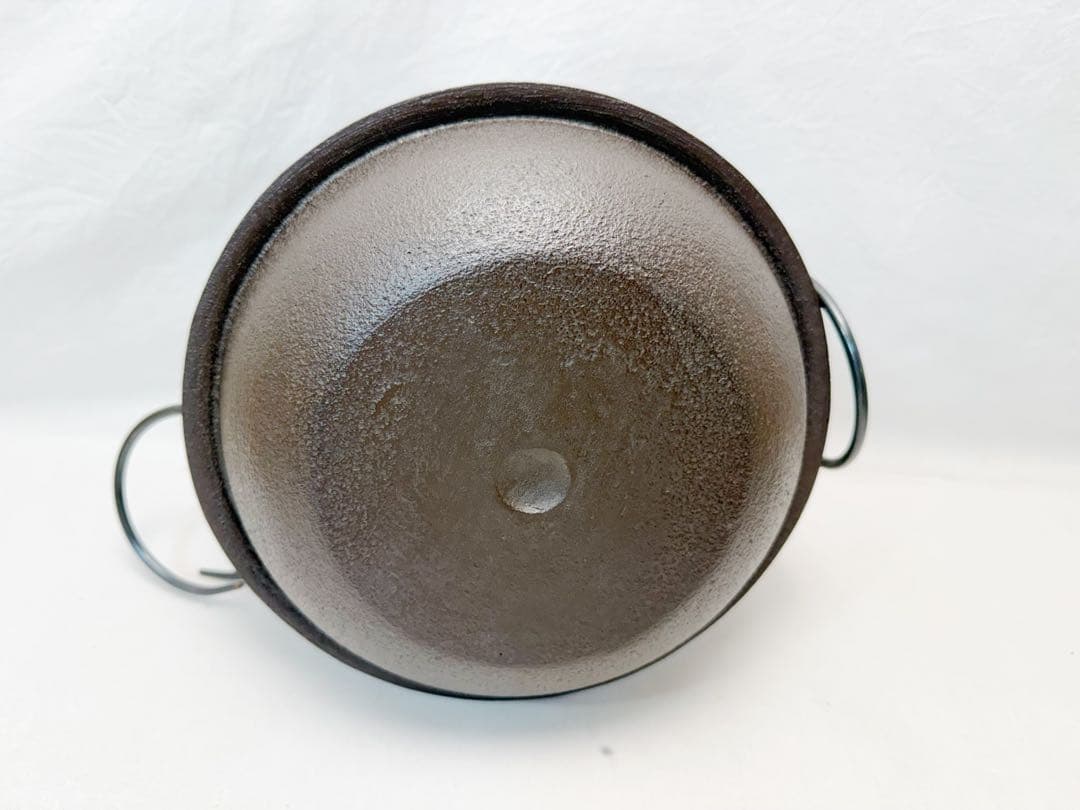 未使用 茶道具 佐藤清光造 松地紋 真形釜 釜印 共箱