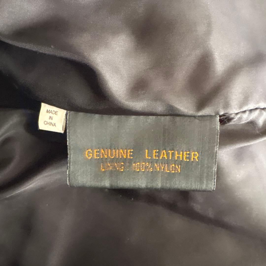 中田商店 morgan productions シングル レザージャケット