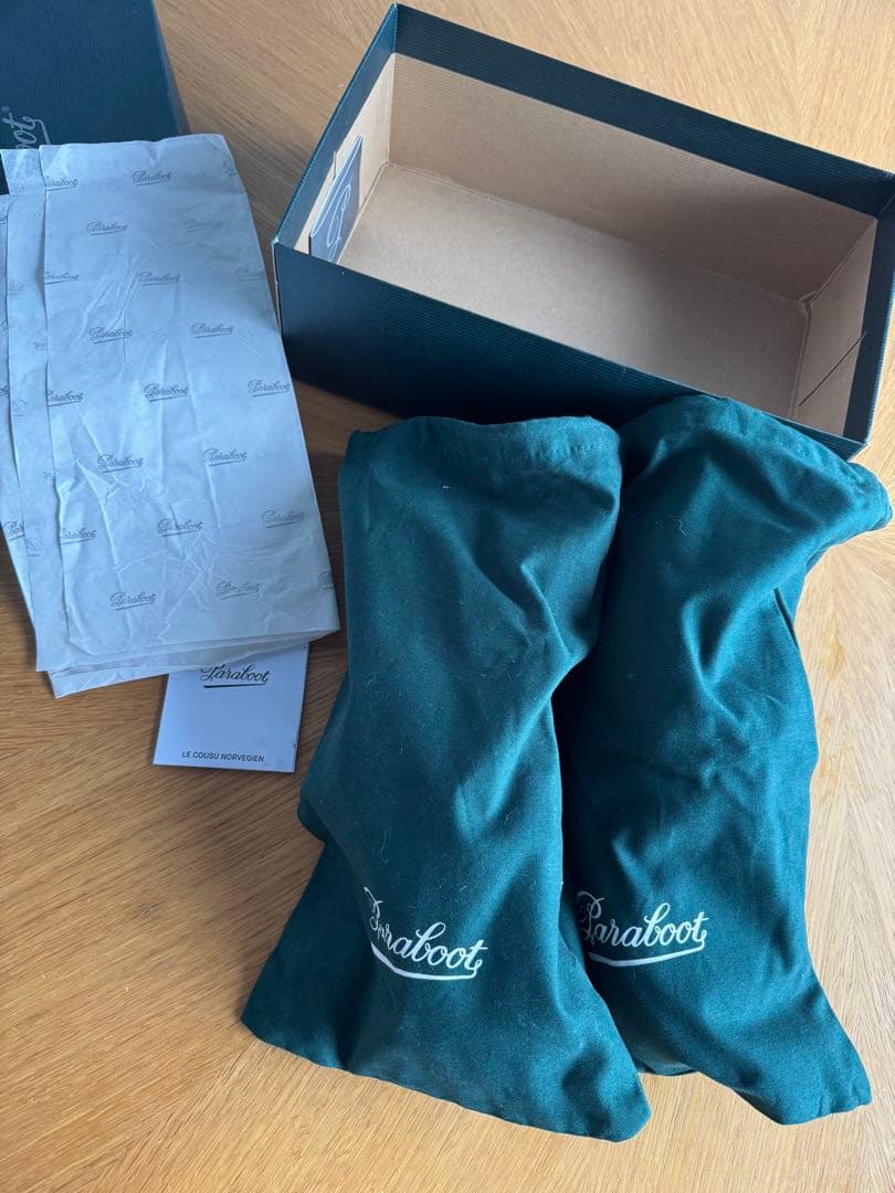 定価9.6万円 パラブーツ ミカエル ハラコファーチロリアンシューズ 42