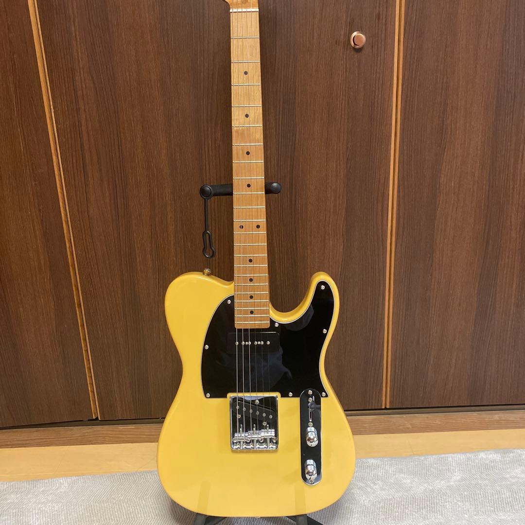 極美品 Bacchus テレキャスター エレキギター バタースコッチブロンド