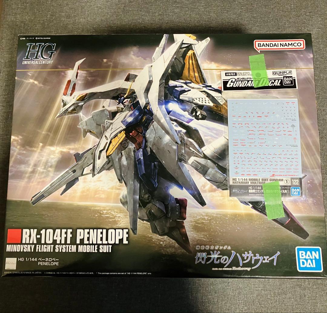 【新品】HGUC 機動戦士ガンダム 閃光のハサウェイ ペーネロペー&Ξガンダム