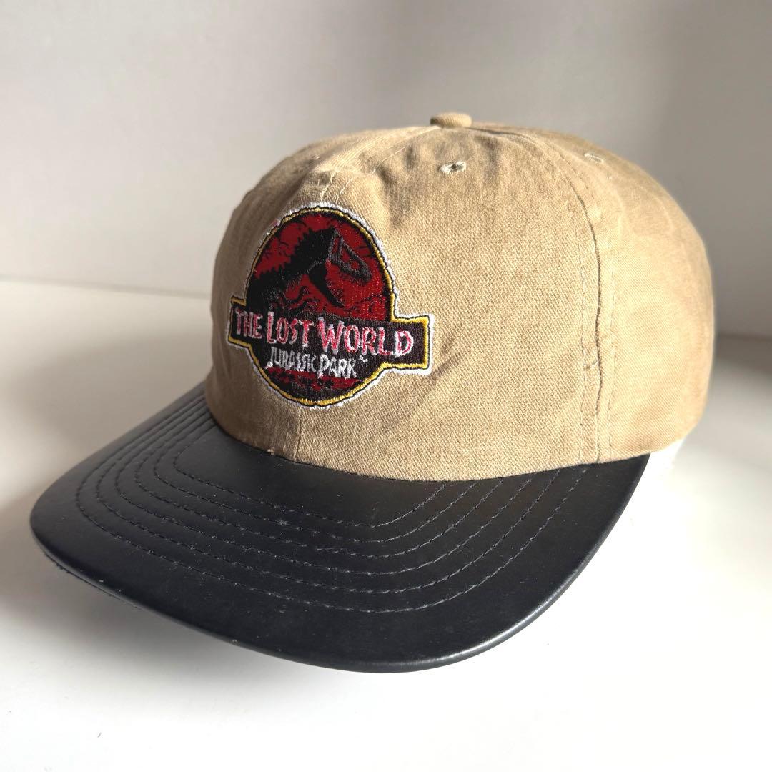 ジュラシックパーク　アジャスタブルキャップ　90sビンテージ　ユニバーサル　映画