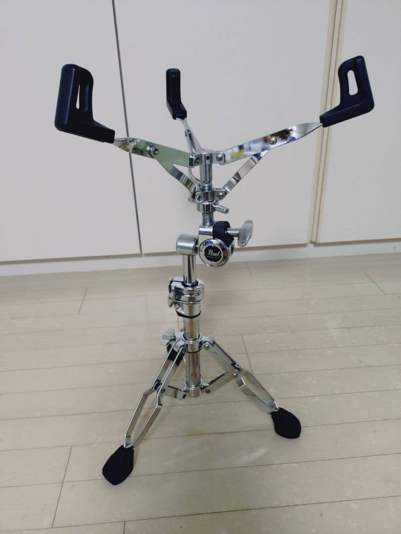 スネアスタンド 高さ調整可能 メタル製