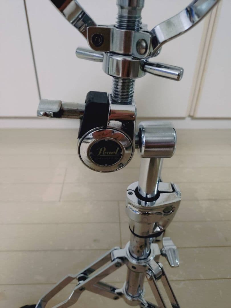 スネアスタンド 高さ調整可能 メタル製