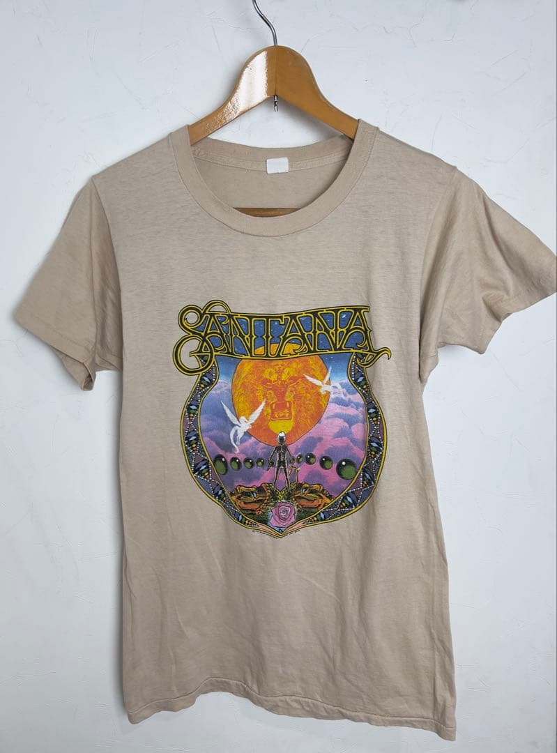 70's ビンテージ SANTANA バンドTシャツ Sサイズ