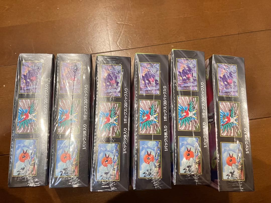 ポケモンカードゲーム ムニキスゼロ シュリンク付き　新品未開封　6box