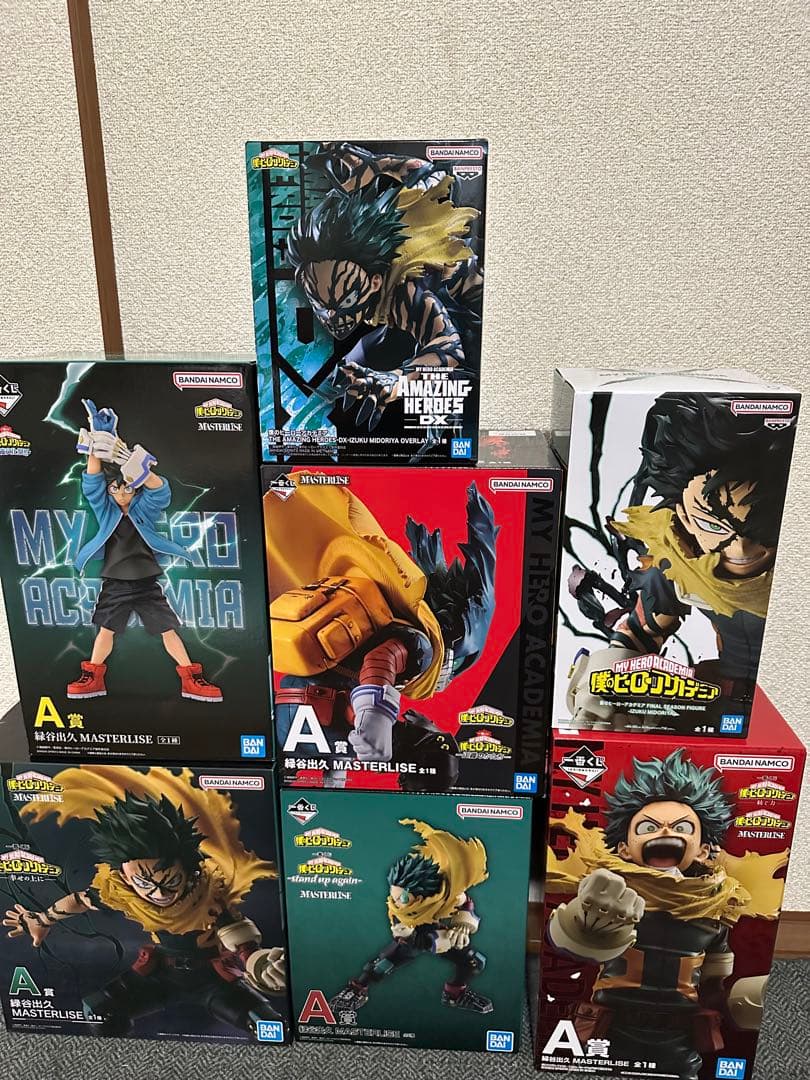 僕のヒーローアカデミア 緑谷出久 フィギュア　まとめ売り