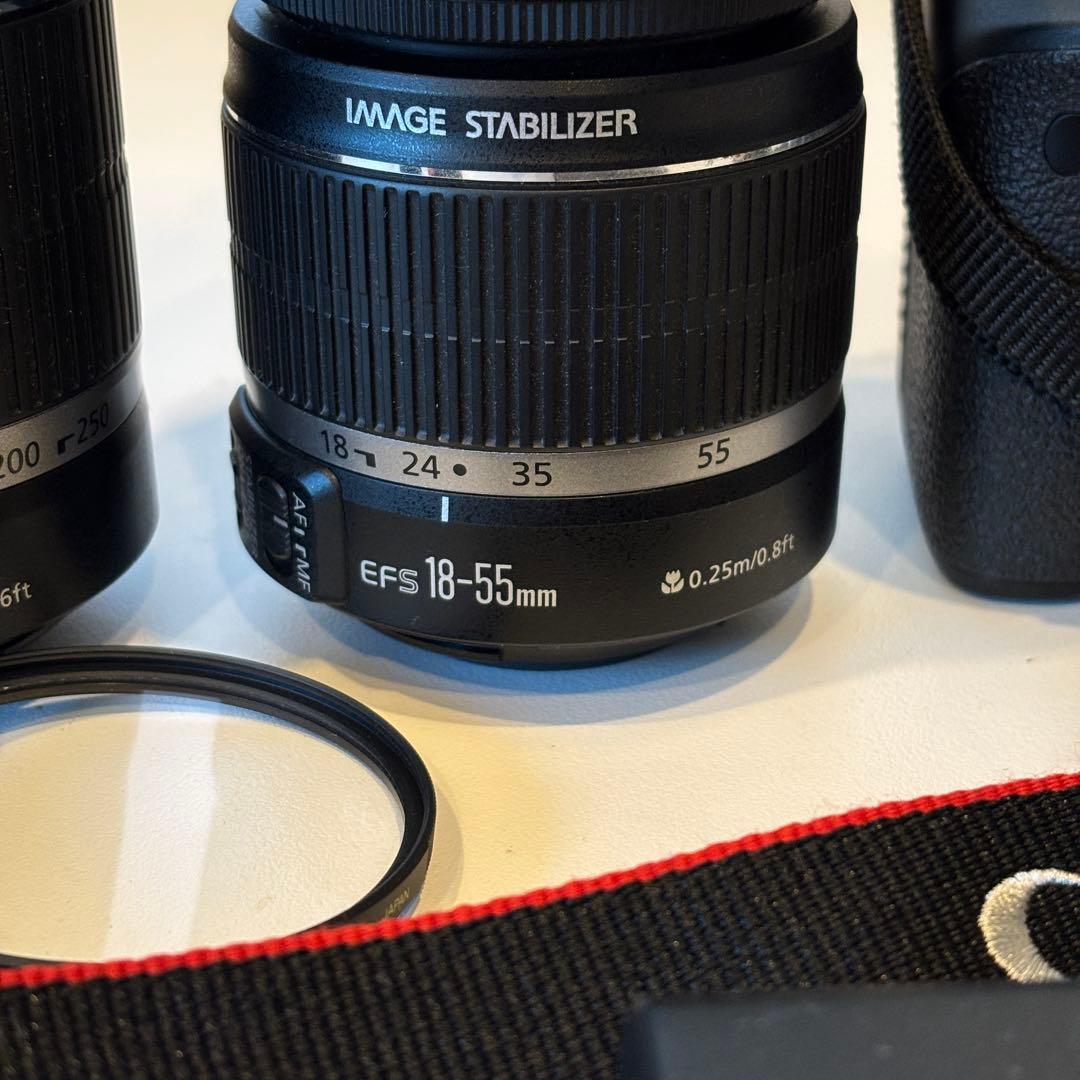 Canon EOS kiss x9i 標準&望遠ダブルレンズセット