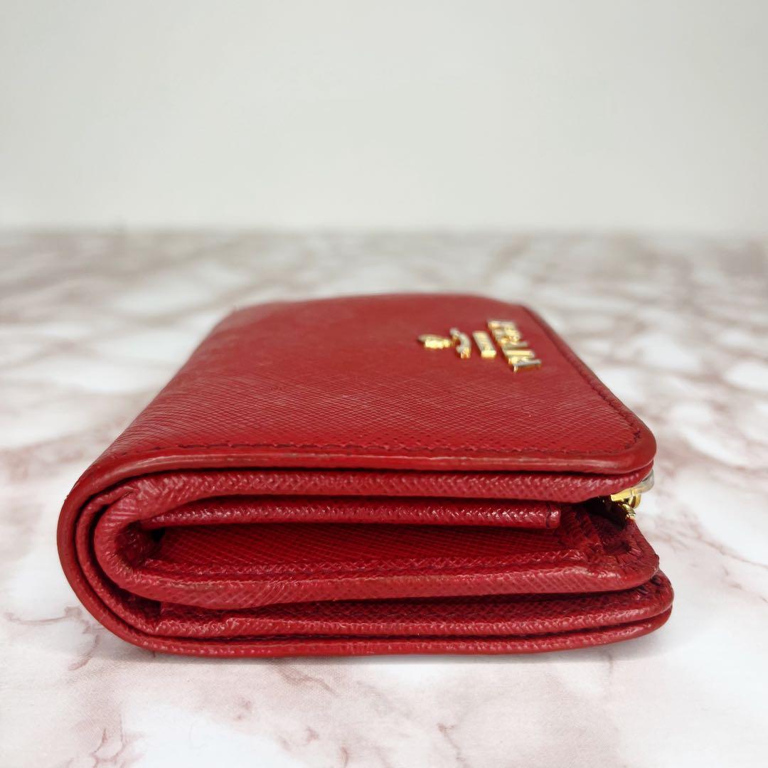 【美品】PRADA 二つ折り財布　折り財布57