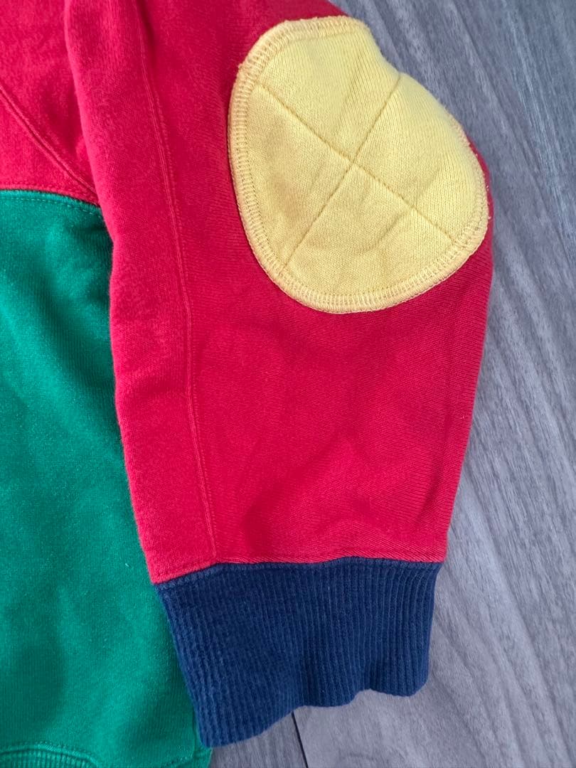 ミキハウス 昭和レトロ 復刻 バックロゴ トレーナー 110 美品