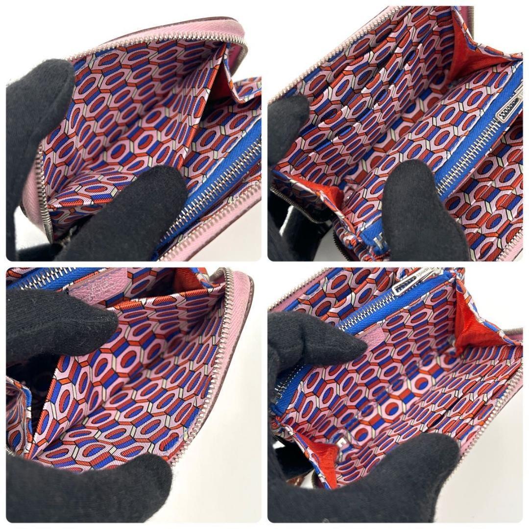 【美品】エルメス ケース アザップコンパクト エプソンピンク系 小銭入れ