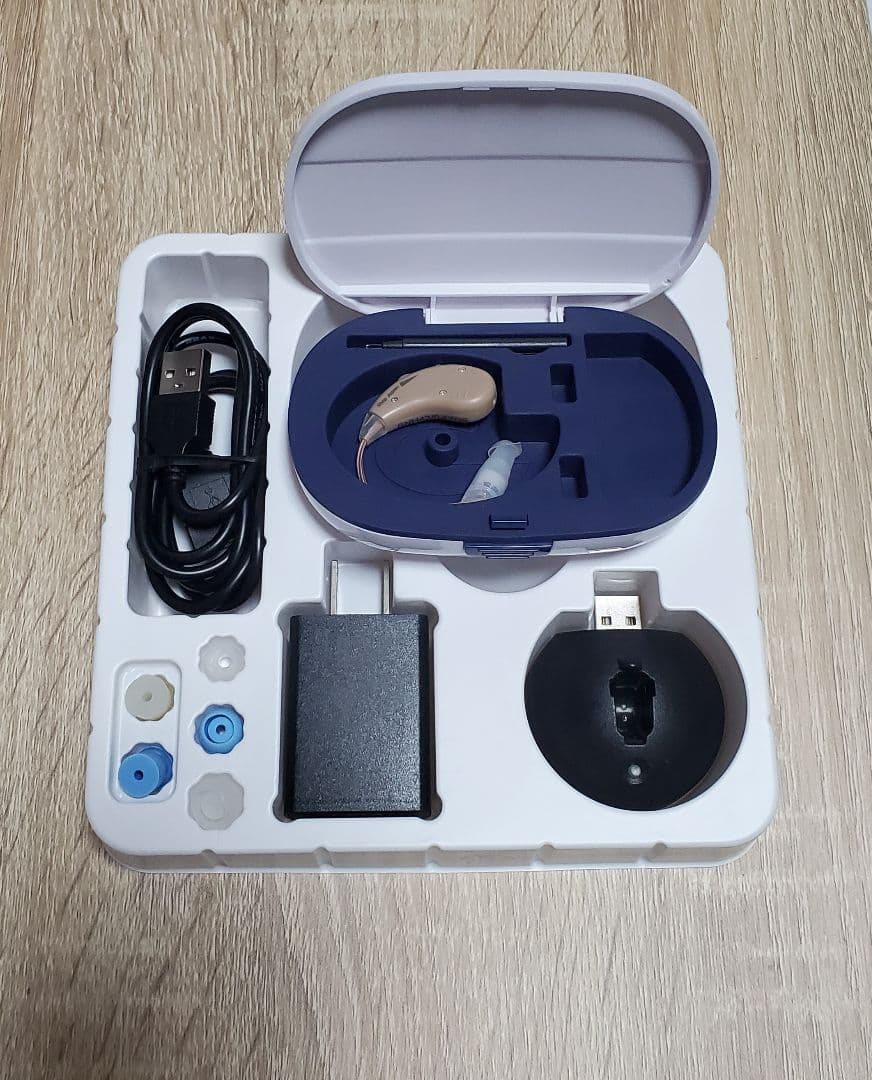 楽ちんヒアリング　ベージュ