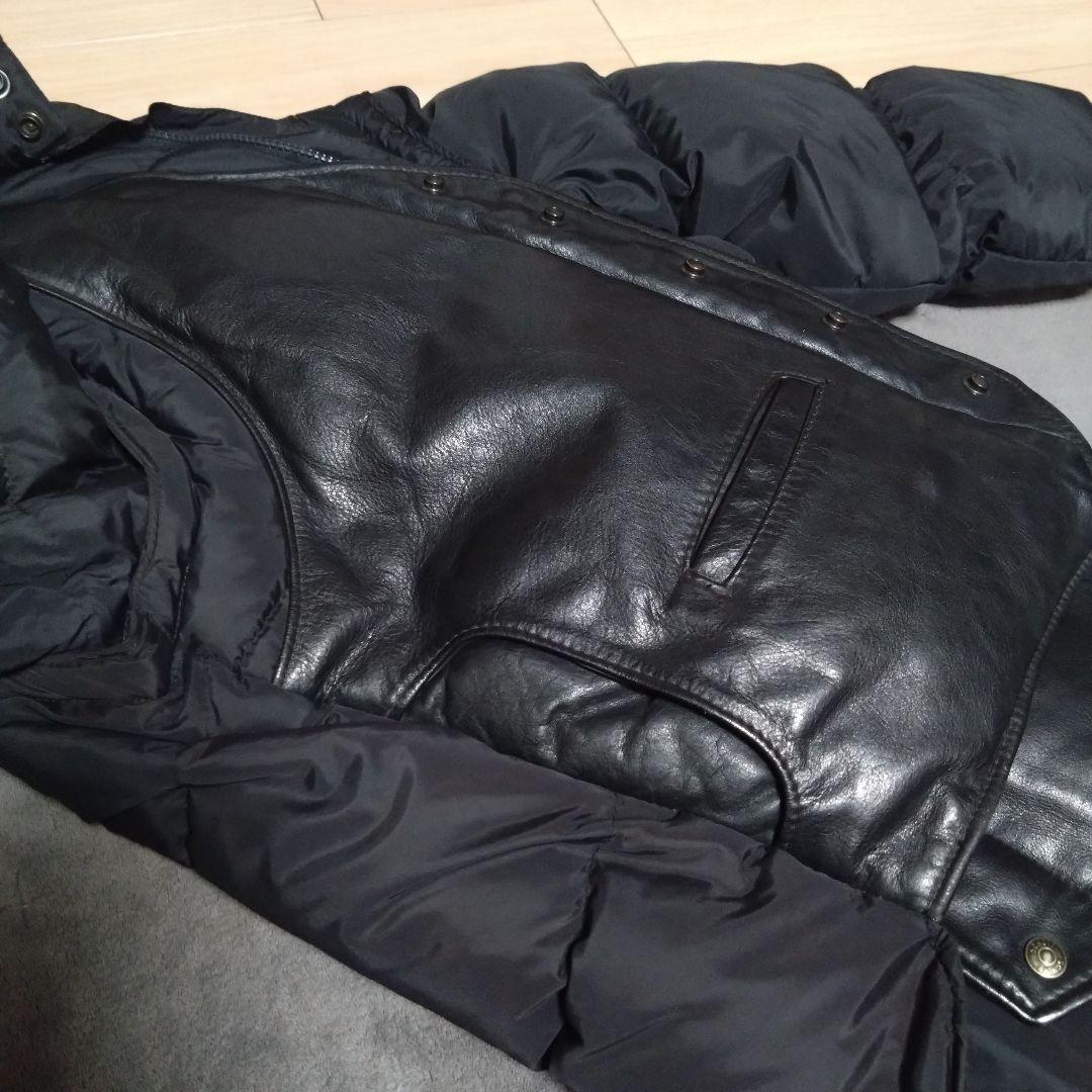Osa Schott レザー×ダウン 2WAY ジャケット サイズ40