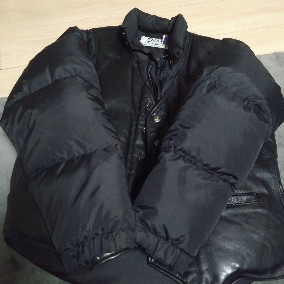 Osa Schott レザー×ダウン 2WAY ジャケット サイズ40