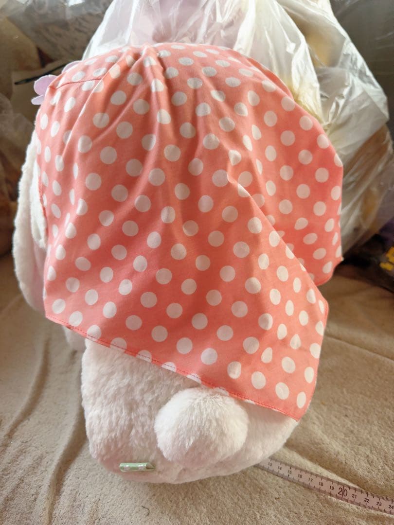 美品 昭和 稀少 ぽてうさろっぴーずきん ウサギ　BIGサイズ