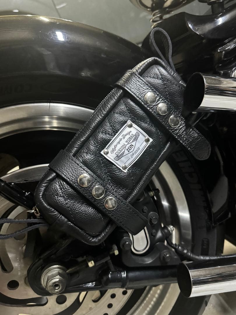 ZON レザー ツールバッグ ポーチ ハーレーダビッドソン バイカー