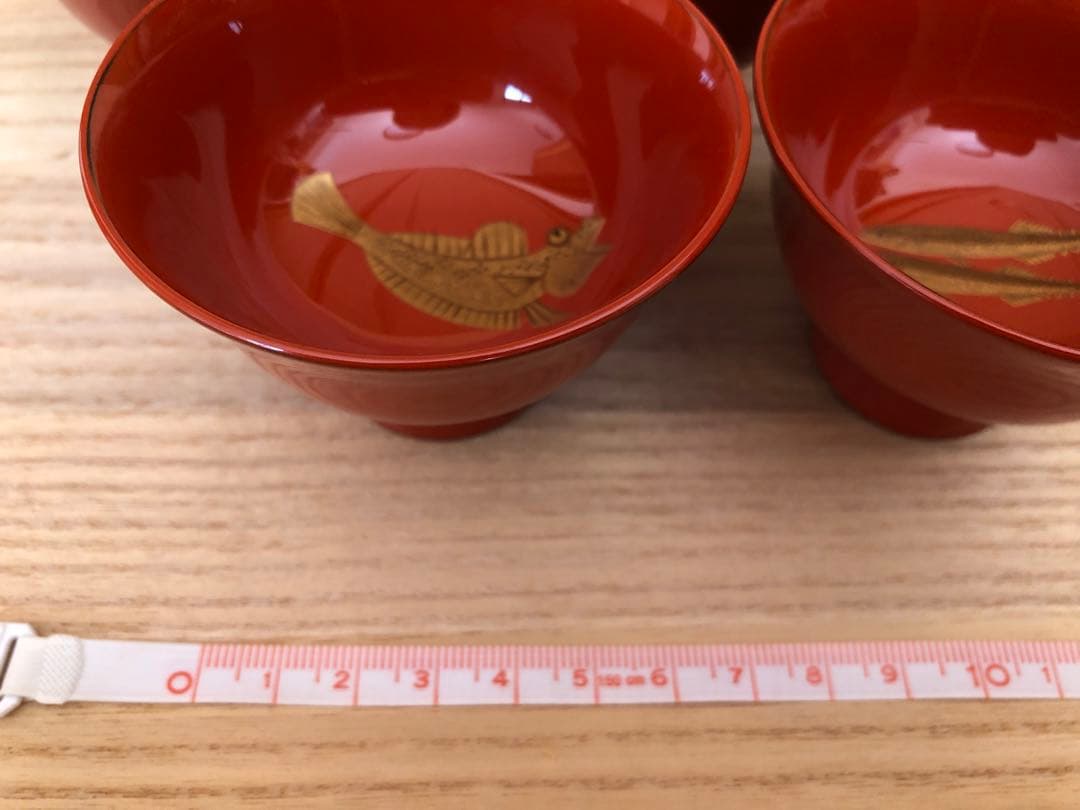 新品未使用　美品　輪島塗　お猪口セット