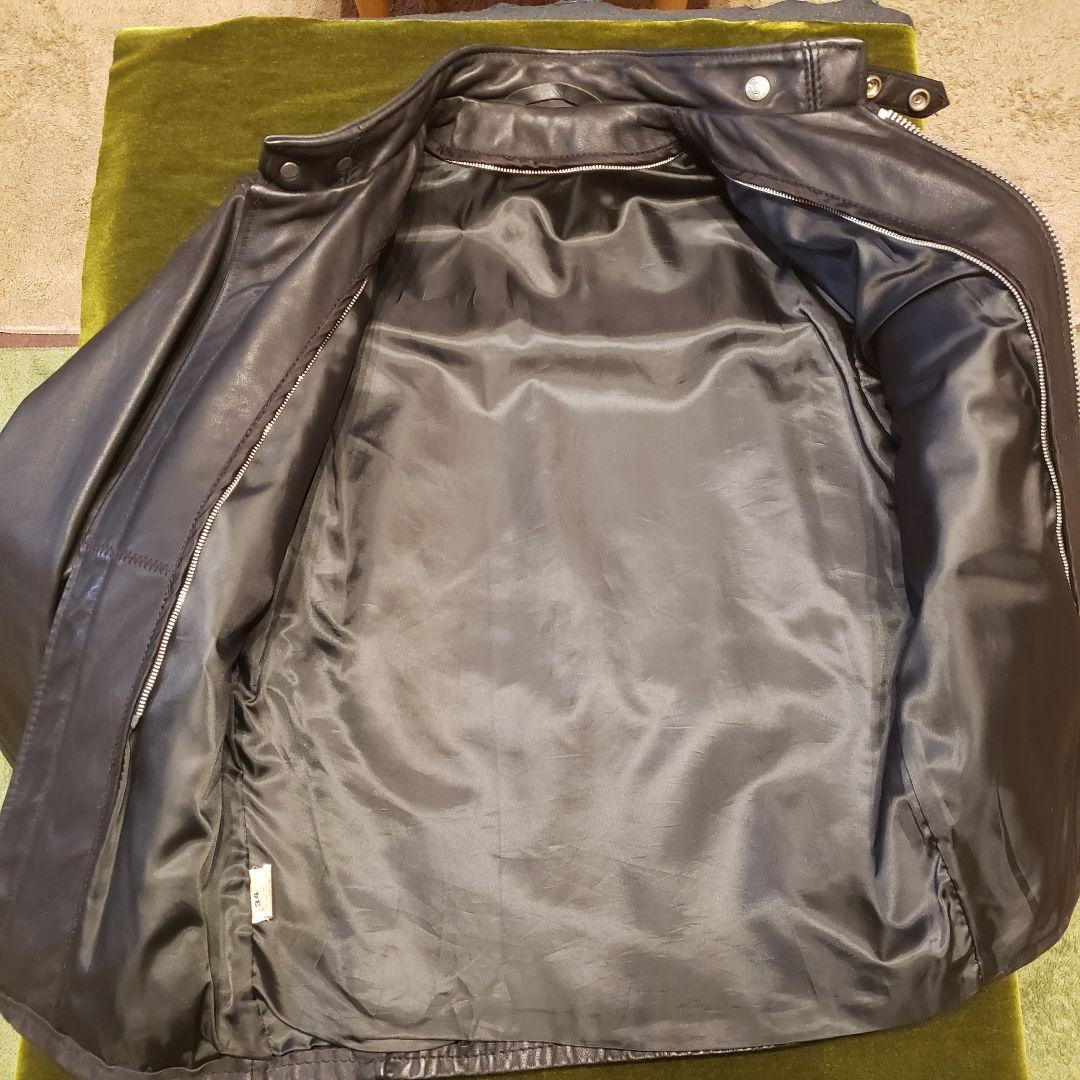 Schott ブラック レザー ジャケット