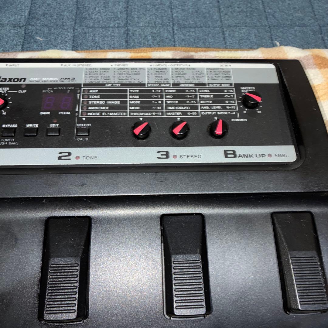 激レア　エフェクター　即発送 Maxon AM3 AMP MANIA