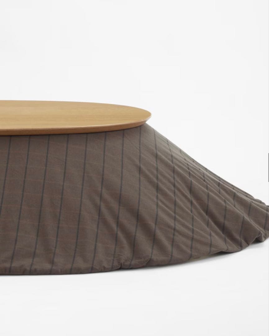 MUJI 無印良品 楕円こたつ (大)ナチュラル MJ-KD1-N ローテーブル