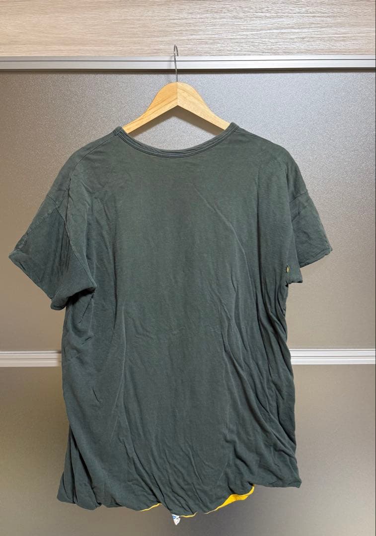 トップス Champion double face printtee