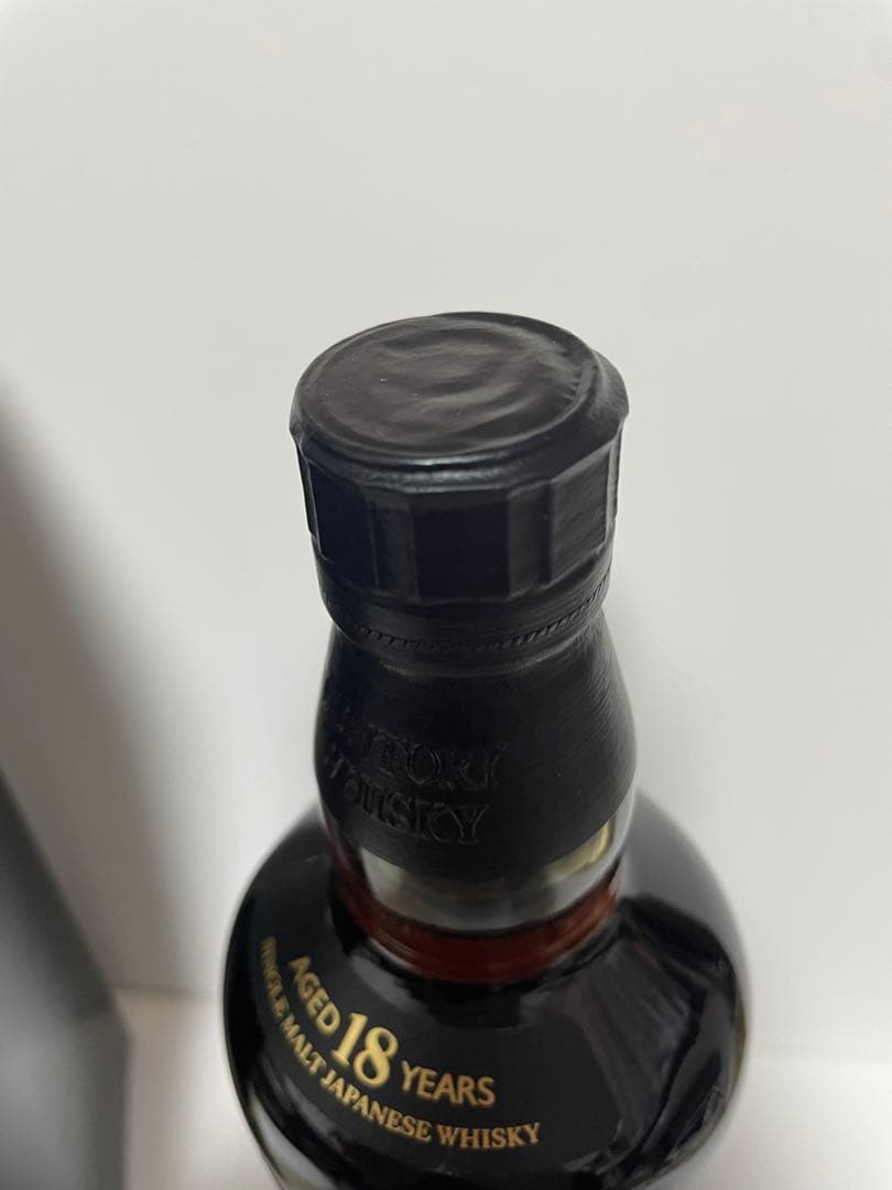 山崎 18年 シングルモルトウイスキー 700ml 箱入り