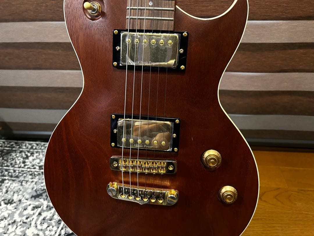 Aria Pro ll アリアプロ2 オールマホガニー レスポールタイプ