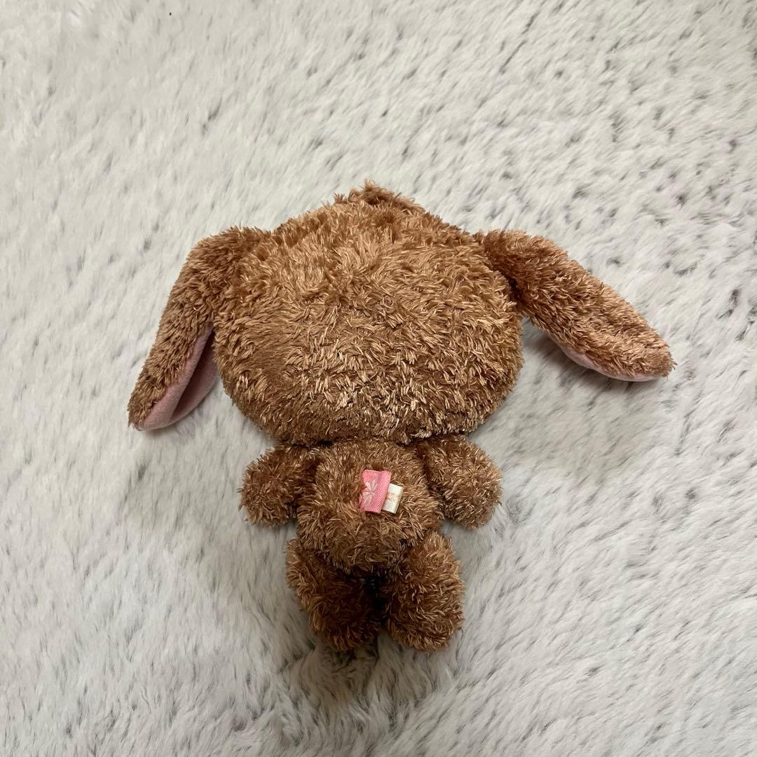 シュガーバニーズ くろうさ ケーキ刺繍 ぬいぐるみ　当時品