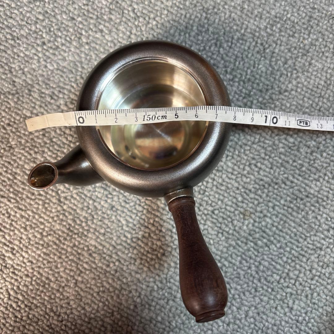 錫器 急須＆茶壺 桐箱付き 未使用品 後藤銅器店
