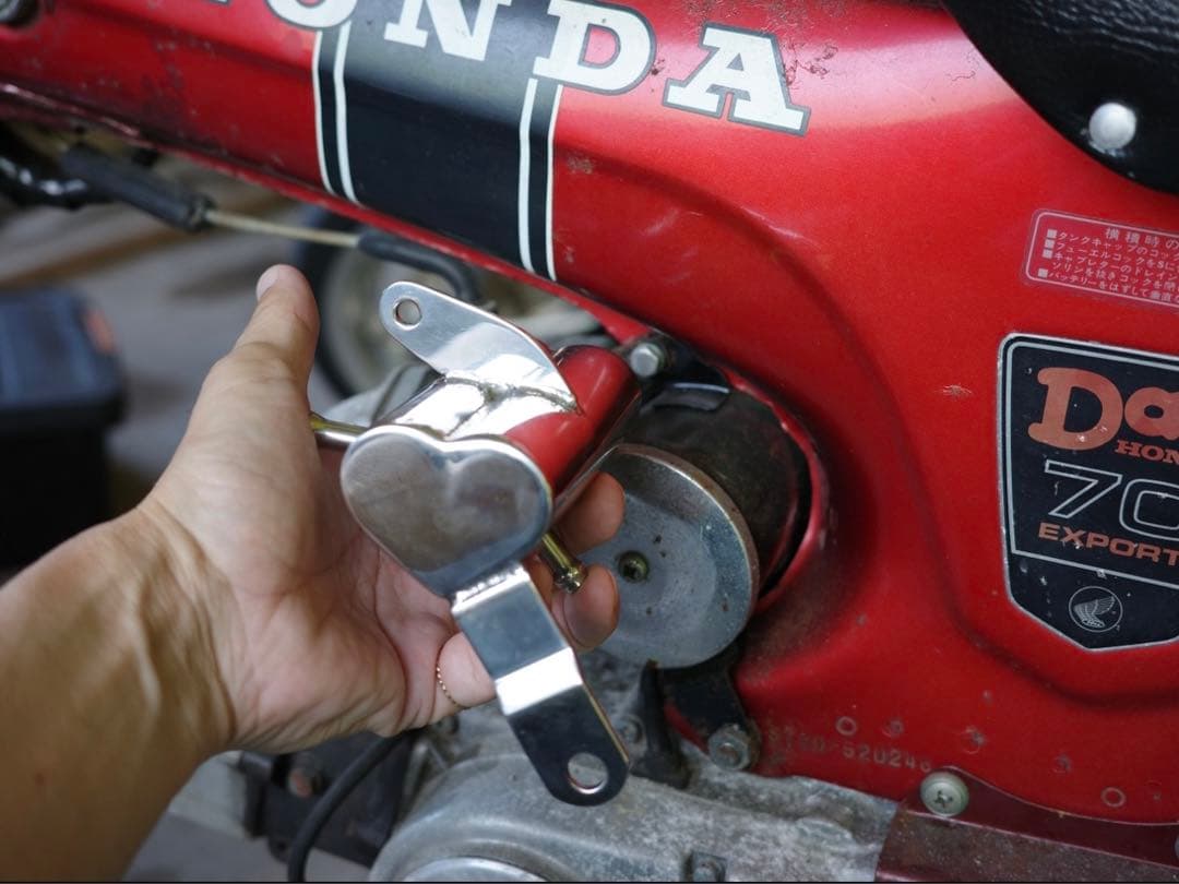 ホンダ DAX ダックス オイルキャッチタンク 水野板金 ワンオフ 新品未使用