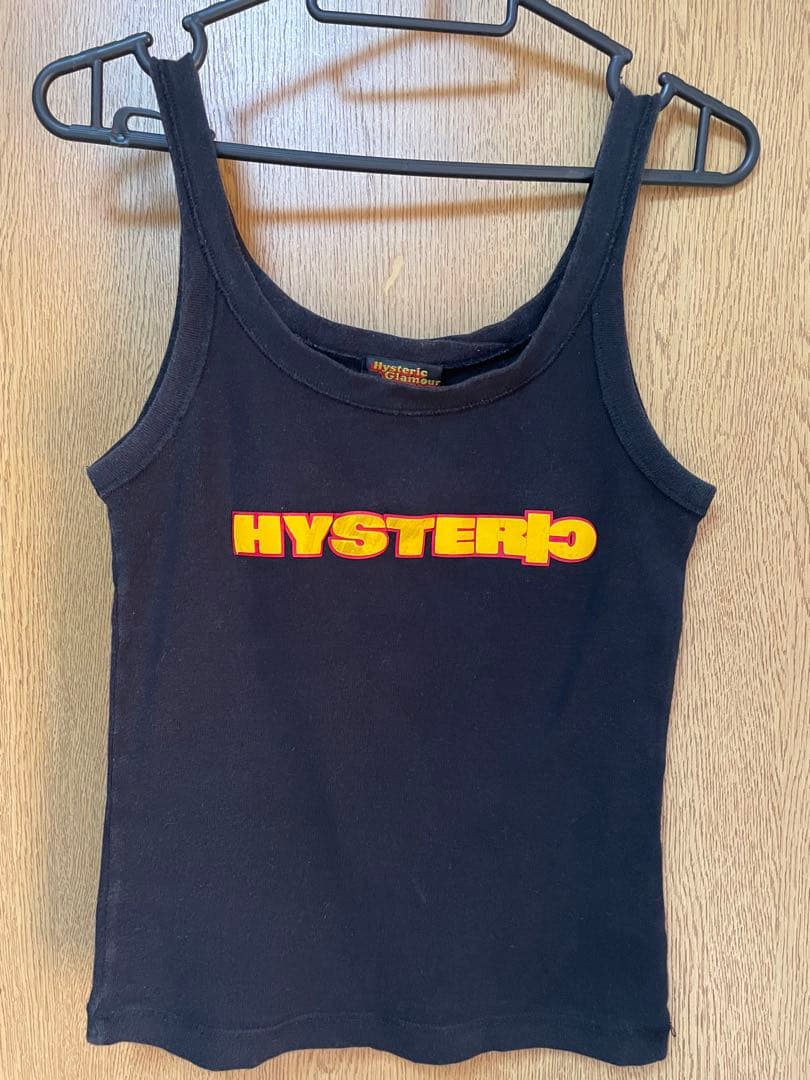 HYSTERIC タンクトップ 黒