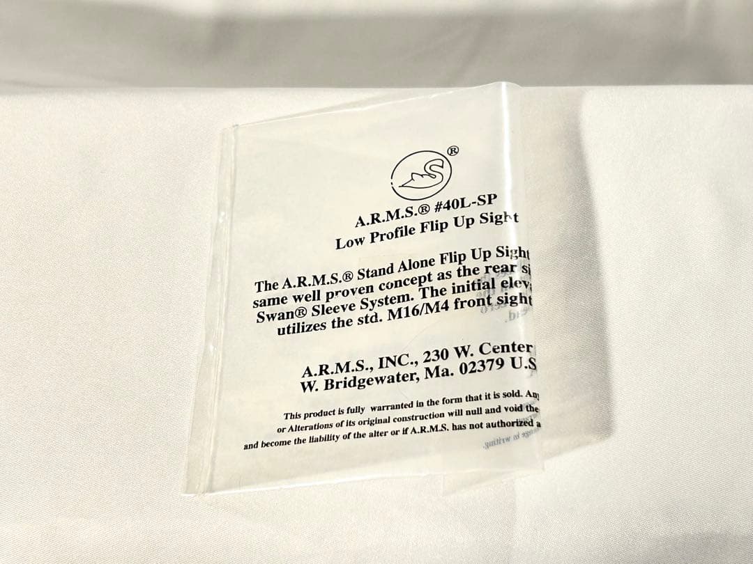 【実物】A.R.M.S. #40L-SP フリップアップ リアサイト