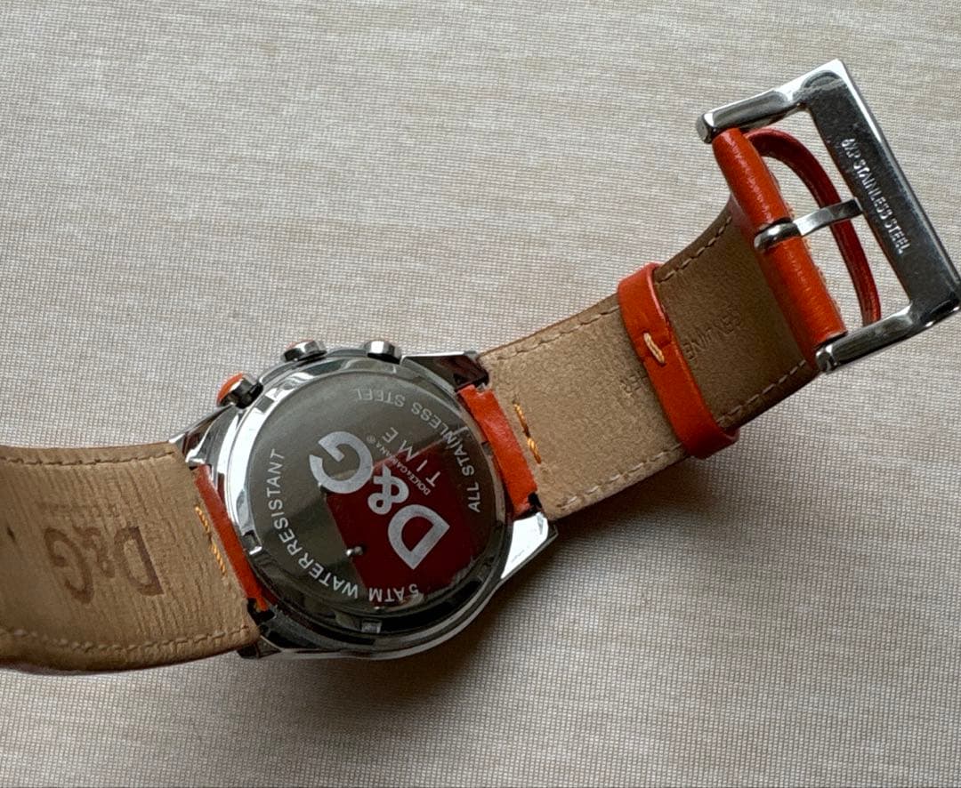 D&G メンズ時計　稼働美品