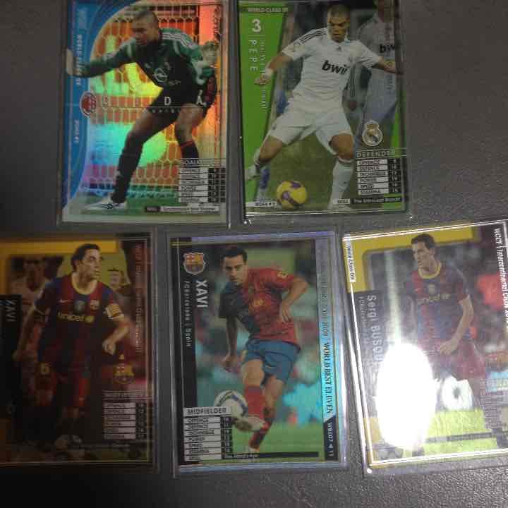 WCCF シャビ、ぺぺ