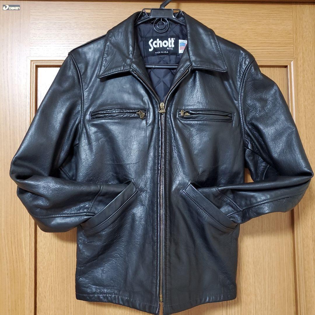 すけさん専用【希少超特価】usa製Schott トラッカージャケット36