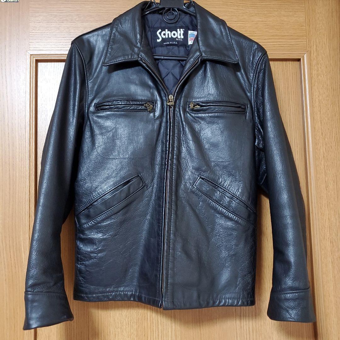 すけさん専用【希少超特価】usa製Schott トラッカージャケット36