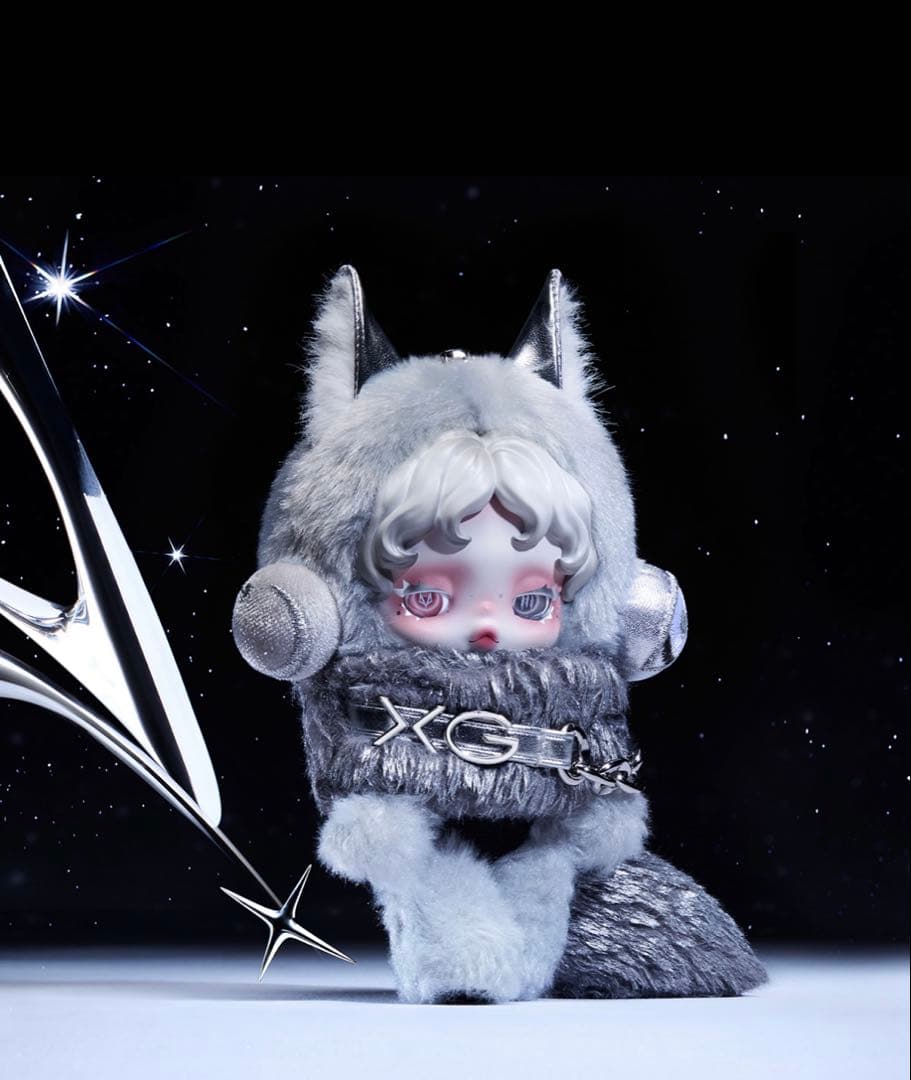 K*♪様 XG SKULLPANDA スカルパンダ ぬいぐるみペンダント 一個