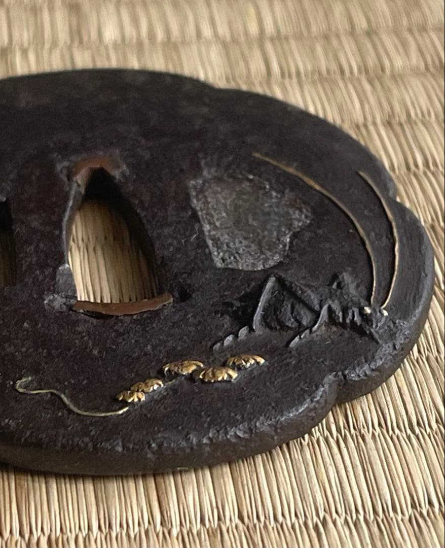 武具　鍔　鉄鍔