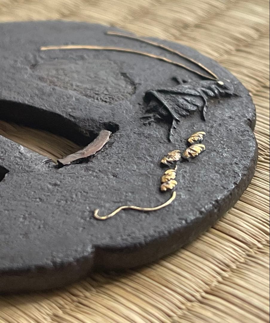 武具　鍔　鉄鍔