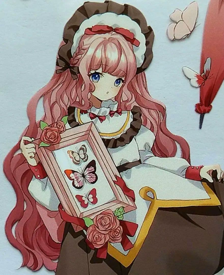 ✩再販✩J55＃眠于花梦(PET)苏格花园 切り売り海外人物マステ女の子